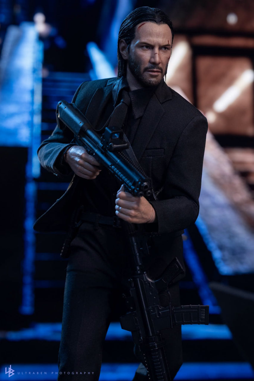 Preorder🔥Hot Toys MMS833AEB John Wick 1/6th scale John Wick Collectible Figure (Artisan Edition) [Hot Toys Exclusive] (Special Edition)