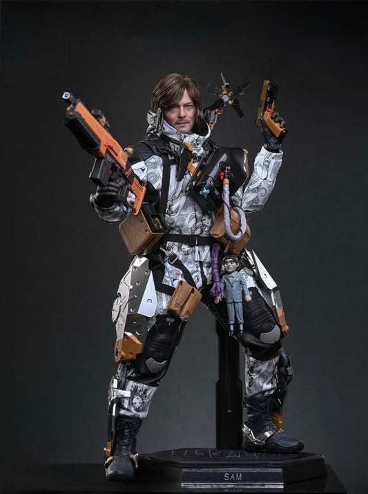 Preorder🔥Hot Toys VGM90AE Death Stranding 2: On the Beach Sam (Junji Ito Suit) (Artisan Edition) [Hot Toys Exclusive] 1/6th scale Collectible Figure