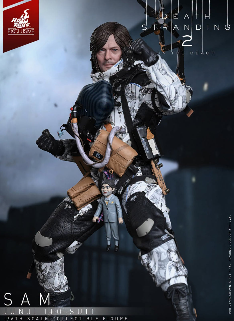 Preorder🔥Hot Toys VGM89 Death Stranding 2: On the Beach Sam (Junji Ito Suit) 1/6th scale Collectible Figure