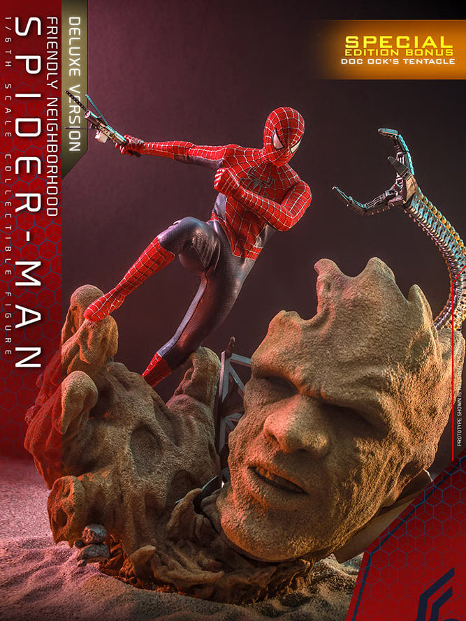 READY🔥Hot Toys MMS662B 1/6 Friendly Neighborhood Spider-Man (Deluxe) (Special)