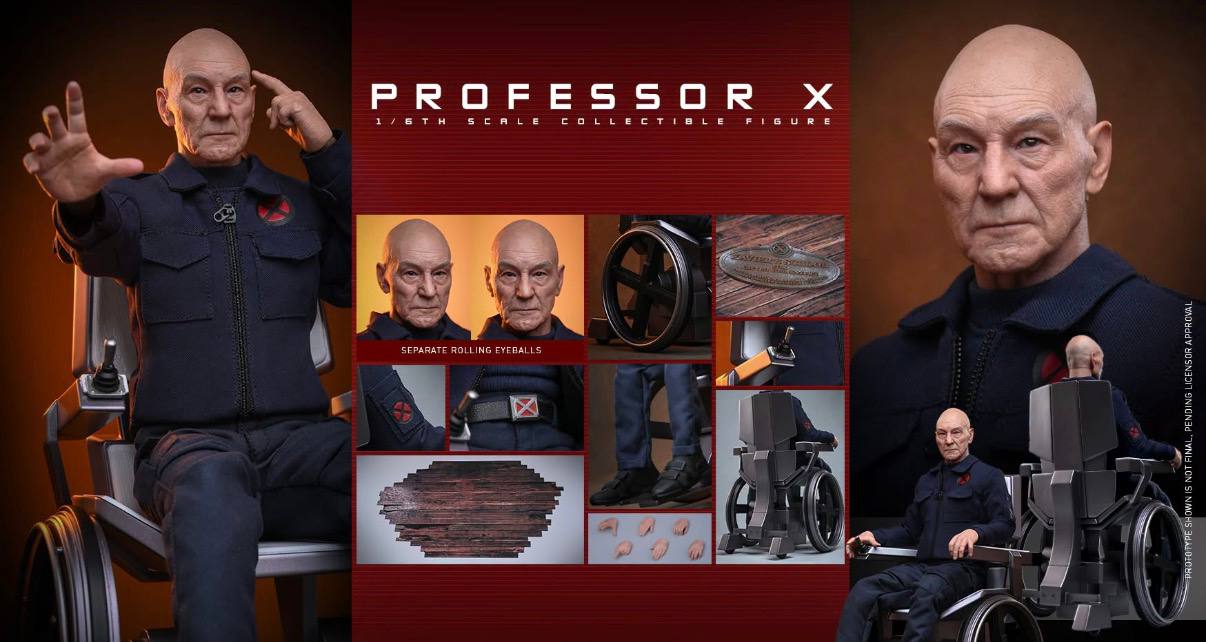 Preorder🔥Hot Toys MMS917 Avengers: Doomsday 1/6th scale Professor X Collectible Figure