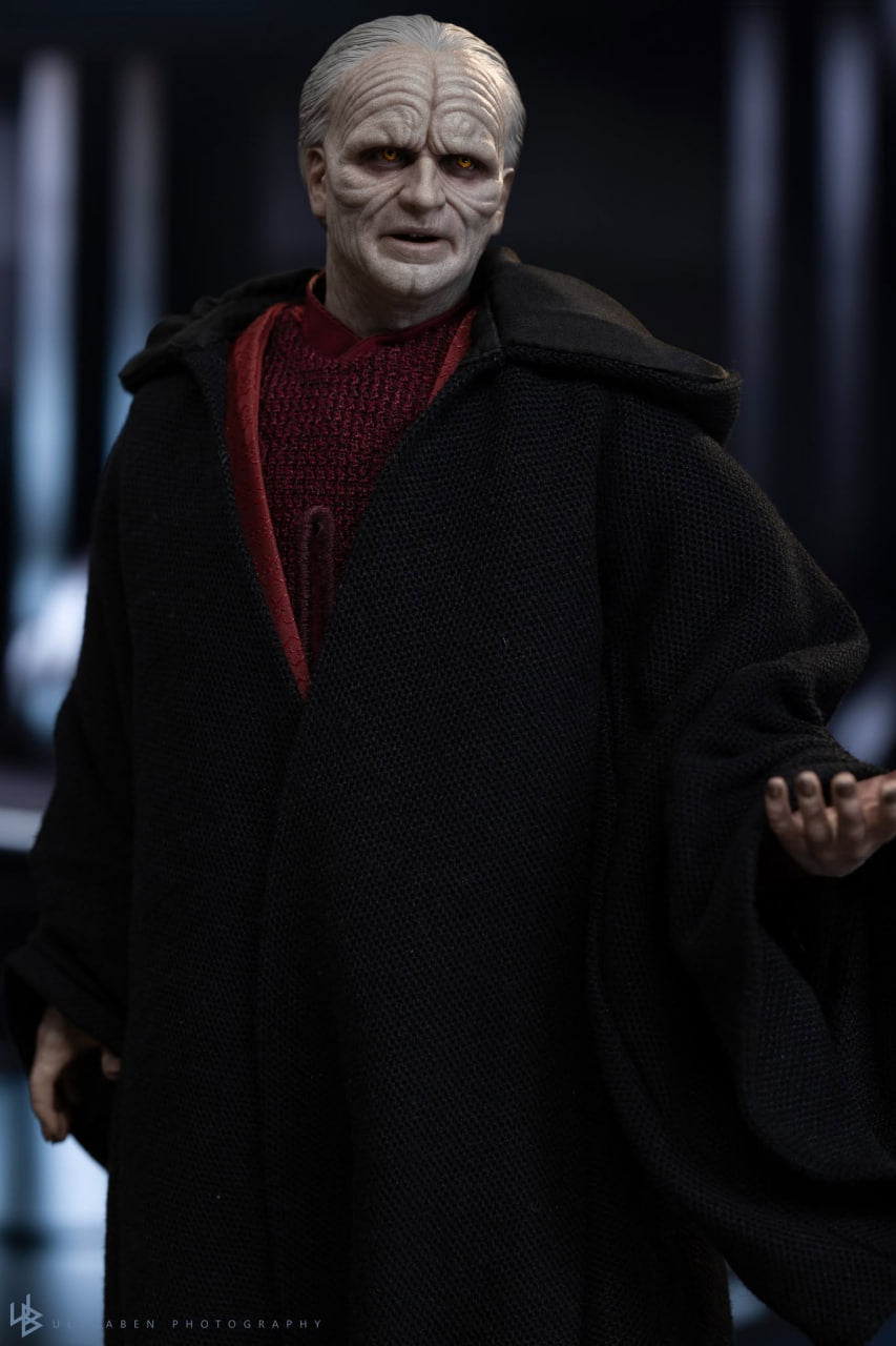 READY🔥Hot Toys MMS805 Star Wars: Episode III Revenge of the Sith 1/6 Palpatine (Darth Sidious) Collectible Figure