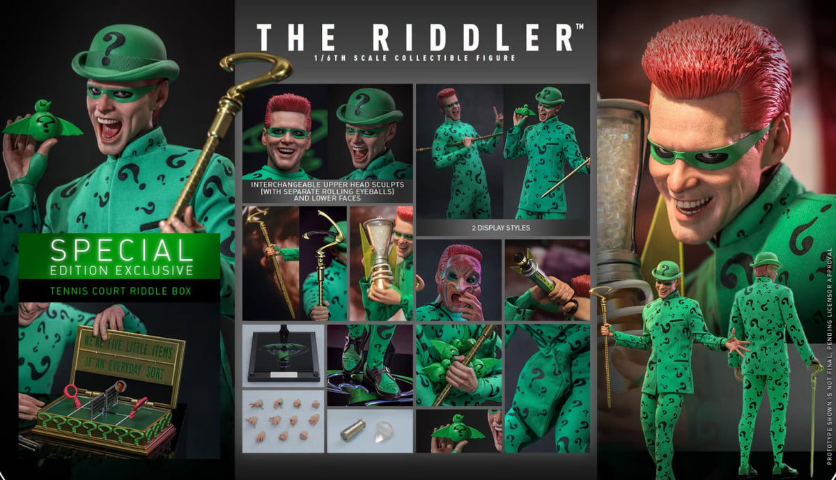 Preorder🔥Hot Toys MMS926B Batman Forever The Riddler 1/6th scale Special Edition