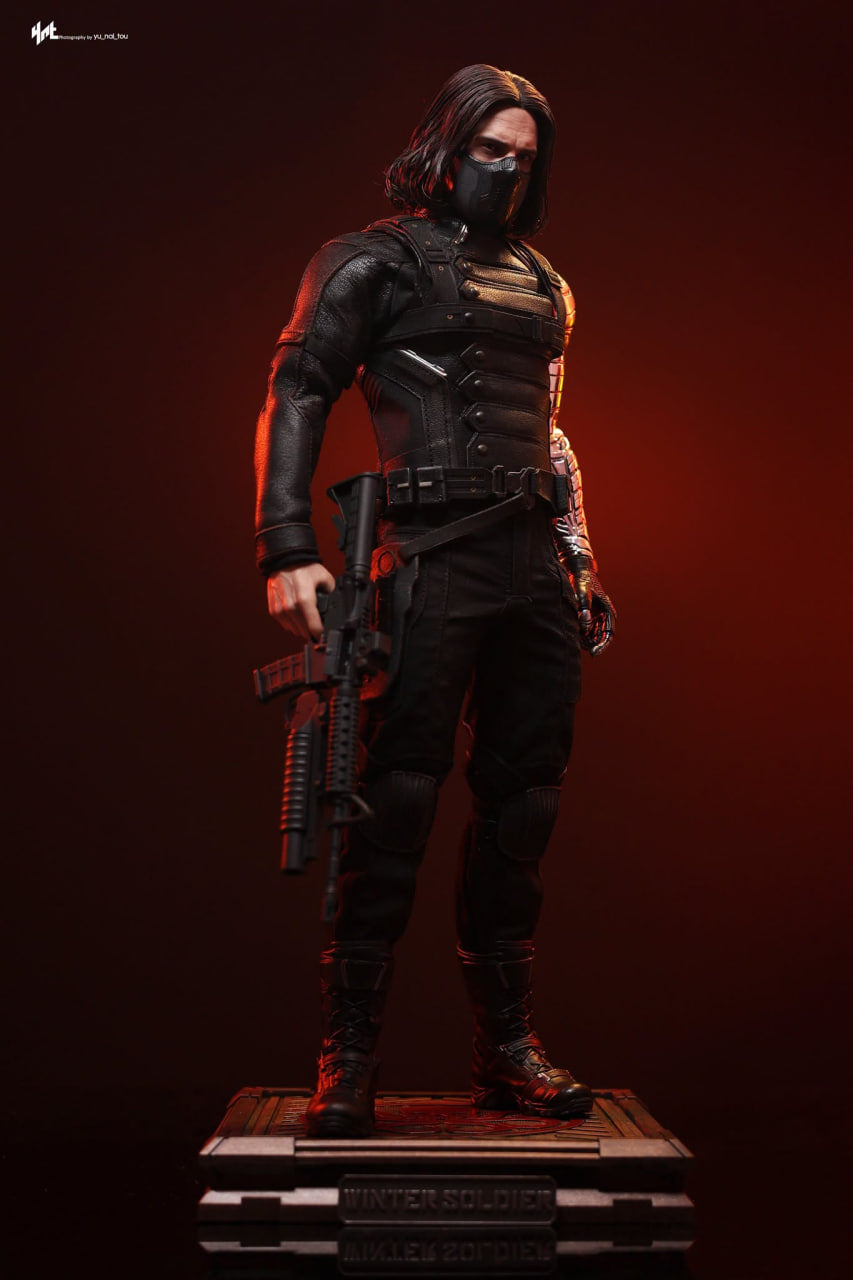 READY🔥Hot Toys MMS790AEB Captain America: The Winter Soldier 1/6 Winter Soldier (Artisan Edition) (Special Edition)