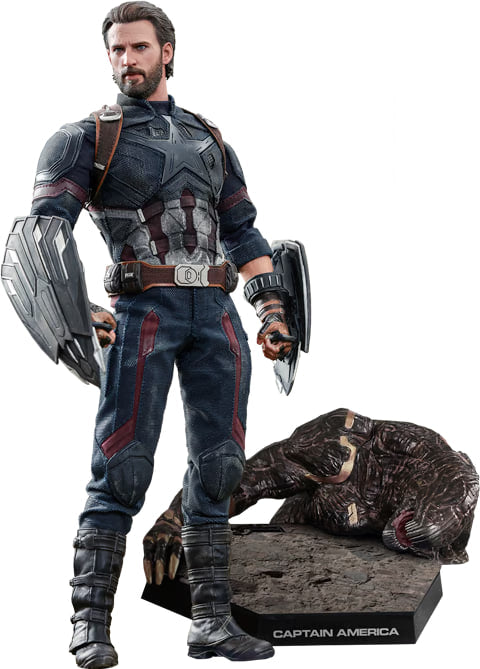 🔥Hot Toys🔥MMS481 AVENGERS: INFINITY WAR 1/6 CAPTAIN AMERICA (MOVIE PROMO EDITION)