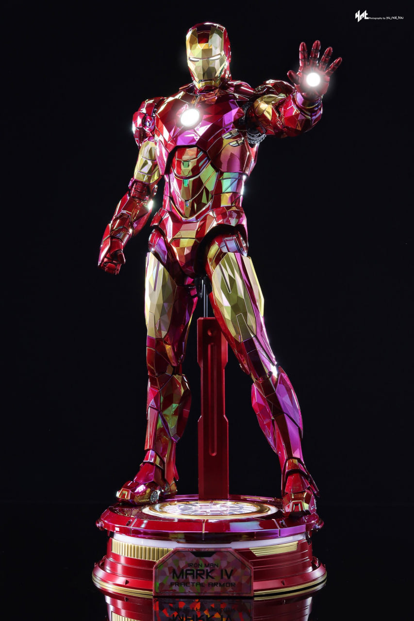 🔥Hot Toys MMS792D70 Iron Man 2: 1/6th scale Iron Man Mark IV (Fractal Armor) Collectible Figure Limited Edition [Hot Toys Exclusive]