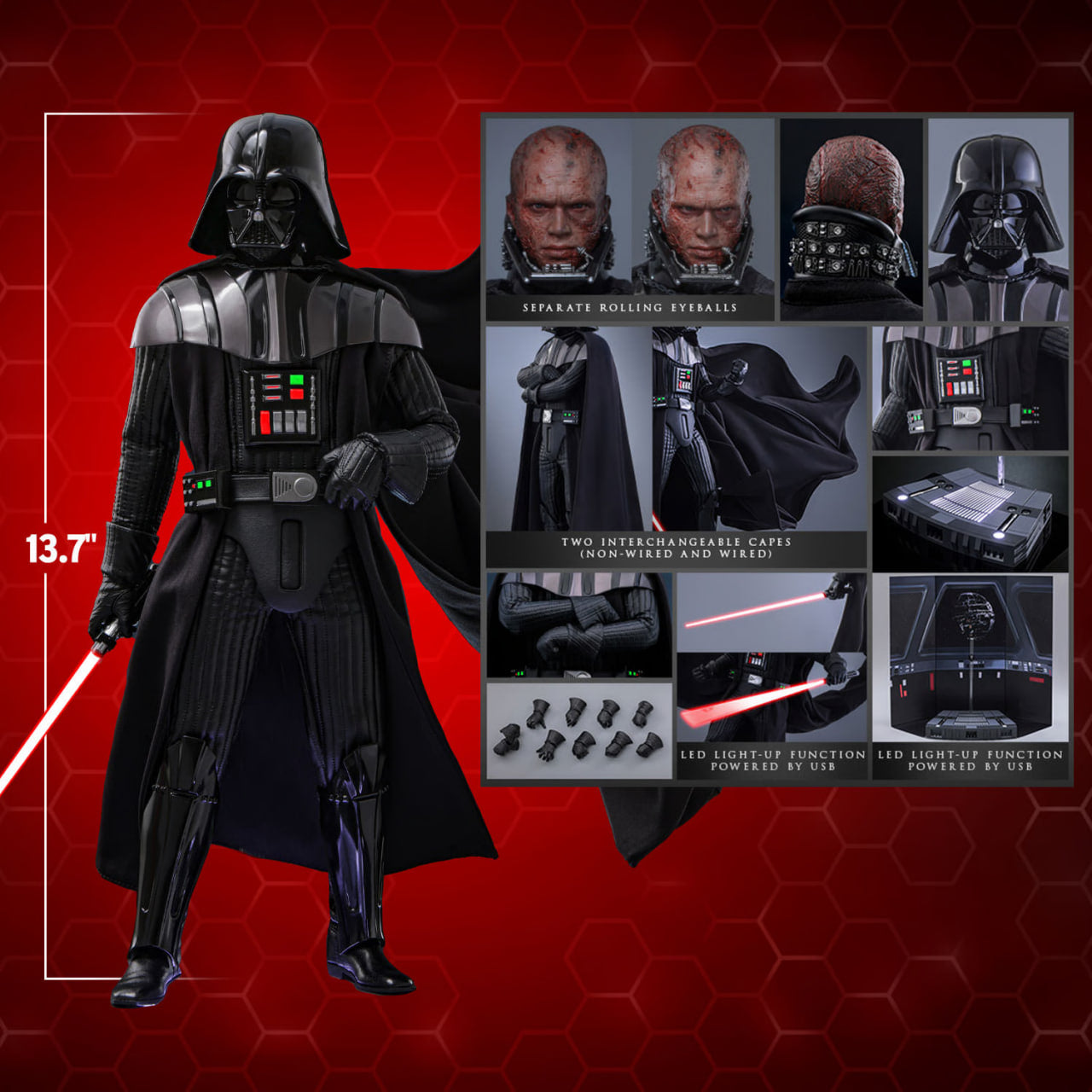 Preorder🔥MMS810 Star Wars: Revenge of the Sith Darth Vader