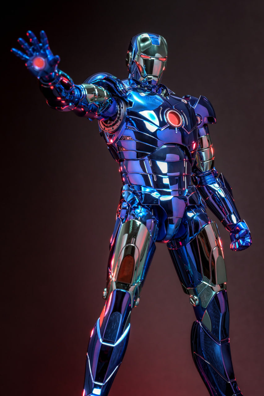 READY🔥Hot Toys MMS814D71 Iron Man 1/6th scale Iron Man Mark III (Stealth Mode Version) 2.0 Collectible Figure [Hot Toys Exclusive]
