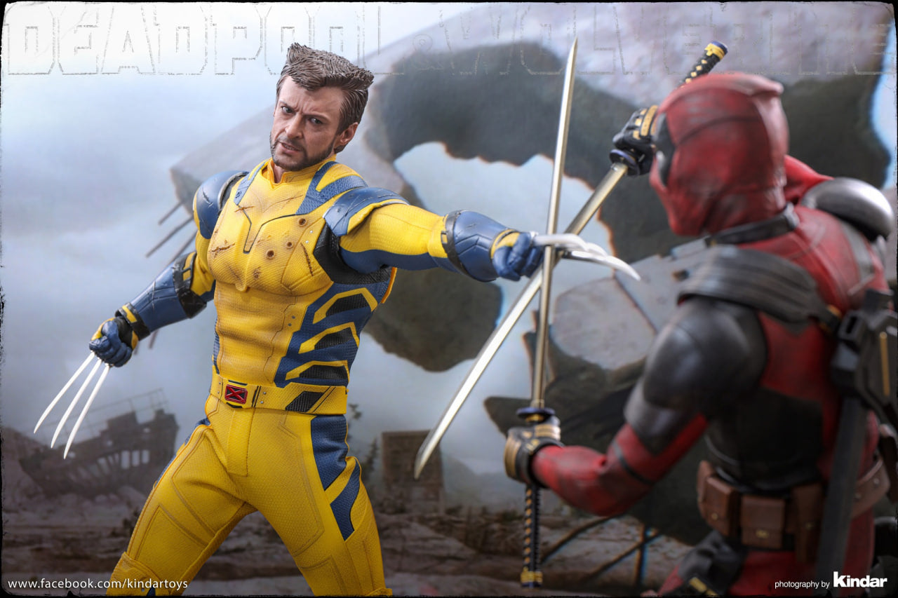 Preorder🔥Hot Toys MMS754 Deadpool and Wolverine - Wolverine 1/6 Scale Collectible Figure Deluxe Edition