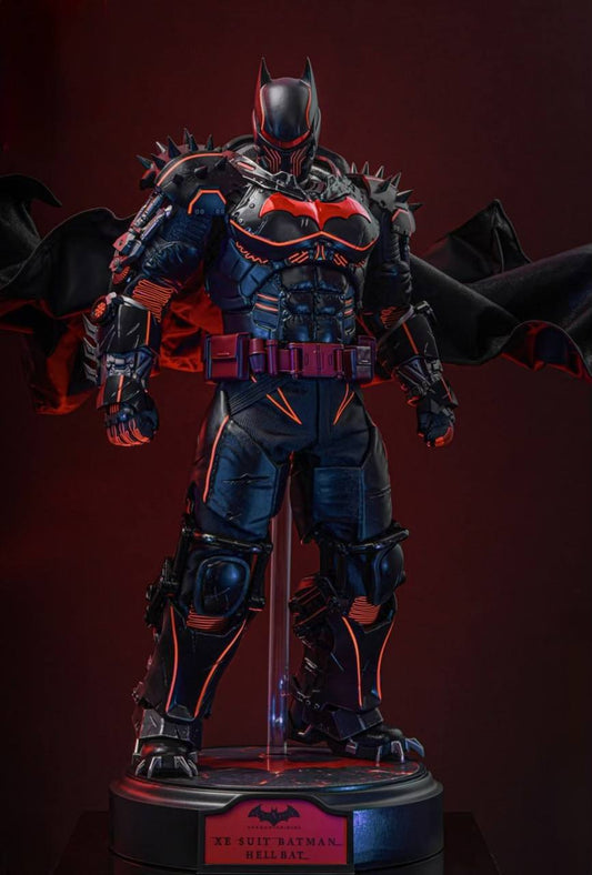 READY🔥Hot Toys VGM73 Batman: Arkham Origins 1/6th scale Batman (XE Suit Hellbat Version) Collectible Figure [Hot Toys Exclusive]