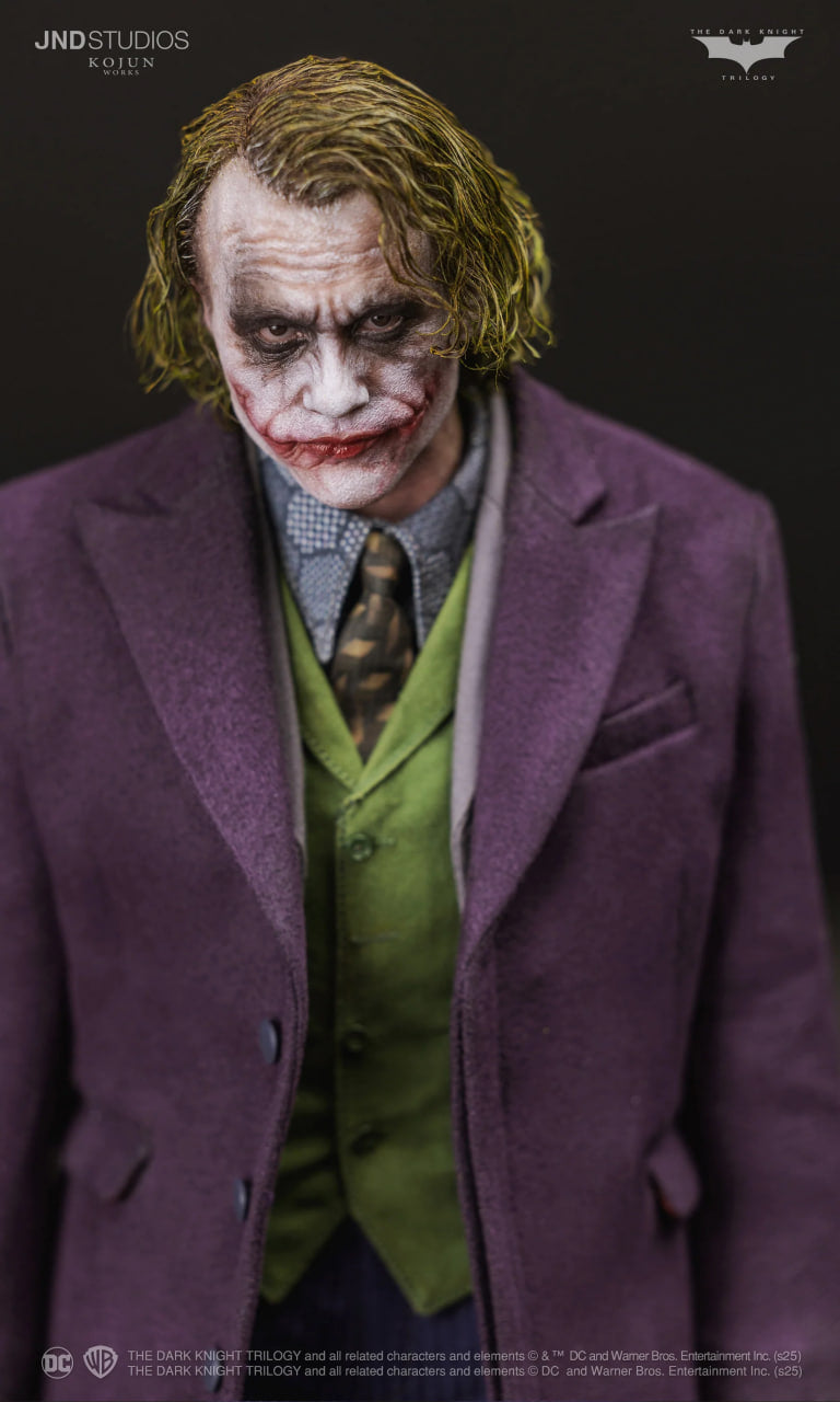 READY🔥JND Studios The Dark Knight - Joker (Type C) 1/6 Scale Hyperreal Figure - Kojun Works