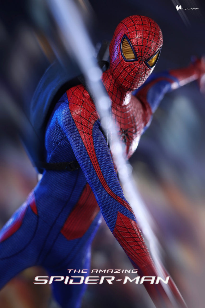 🔥Hot Toys MMS771 MMS771B The Amazing Spider-Man 1/6th Scale The Amazing Spider-Man Collectible Figure (Collector Edition) (Special Edition)