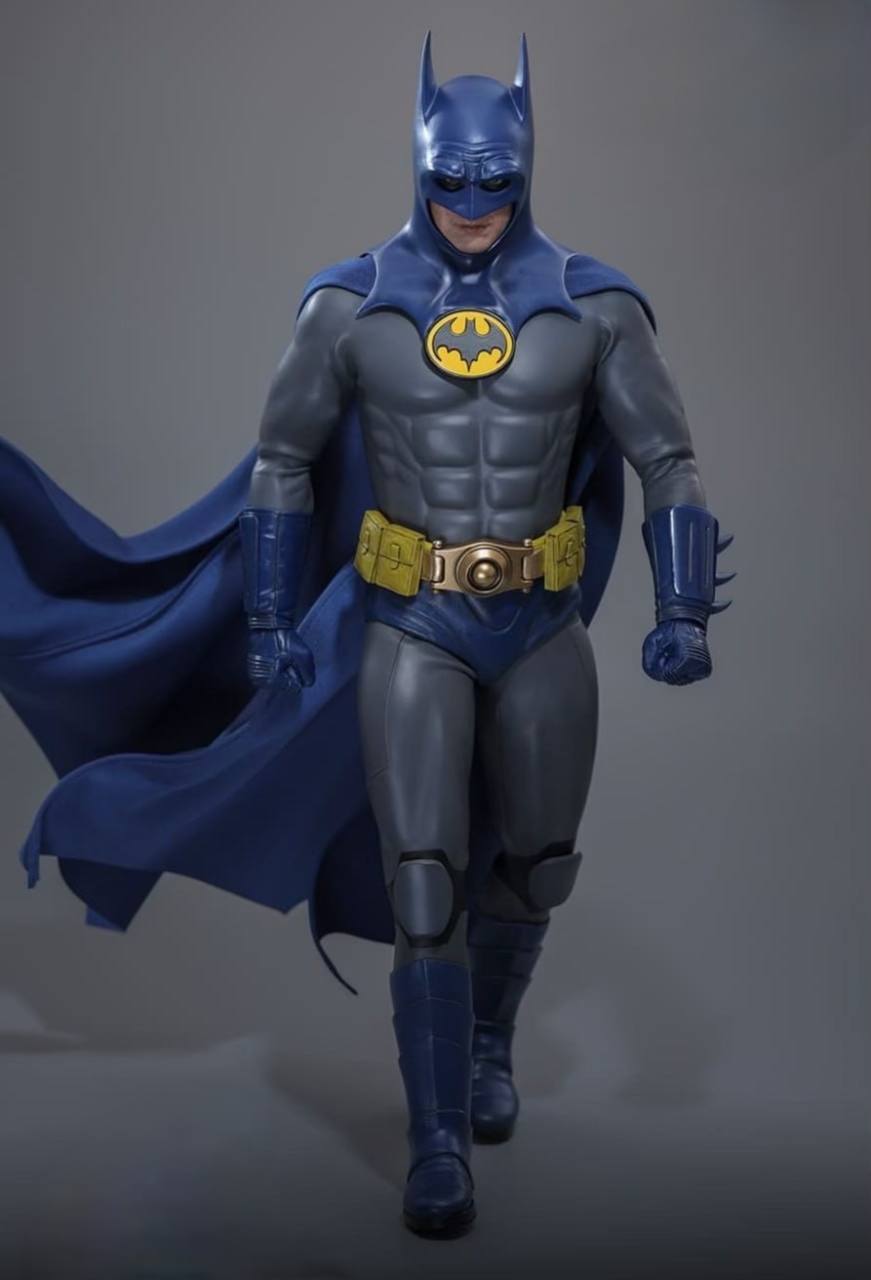READY🔥Hot Toys MMS834 The Flash Batman (Blue & Grey Suit) [Hot