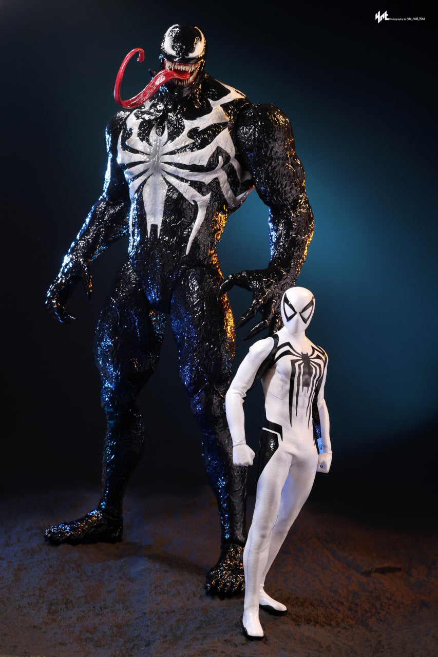 READY🔥Hot Toys VGM69 Marvel Spider-Man 2 Spiderman 1/6th scale Peter Parker (Anti-Venom Suit) Collectible Figure