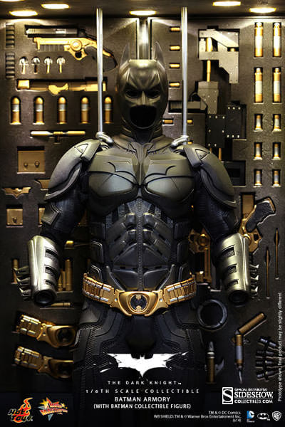 READY🔥Hot Toys MMS236 1/6 BATMAN ARMORY WITH BRUCE WAYNE AND