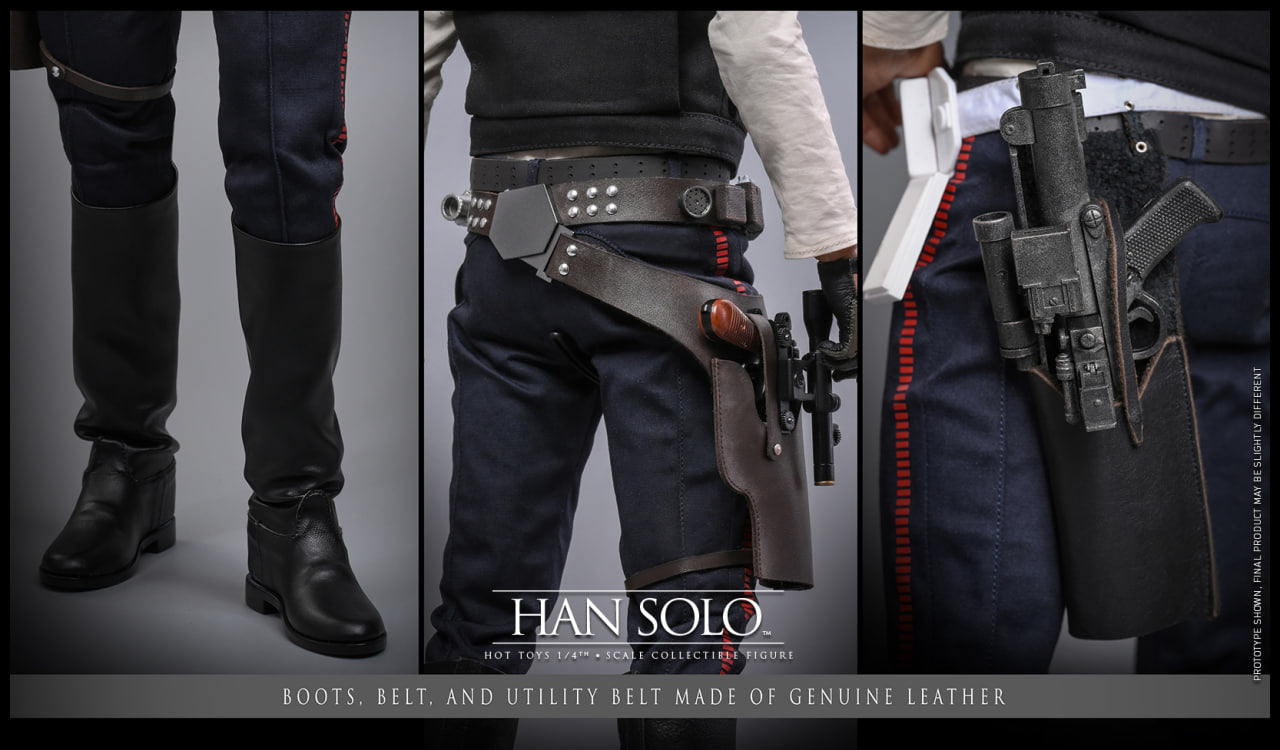 Preorder🔥Hot Toys QS026 Star Wars: A New Hope Han Solo 1/4th scale Collectible Figure