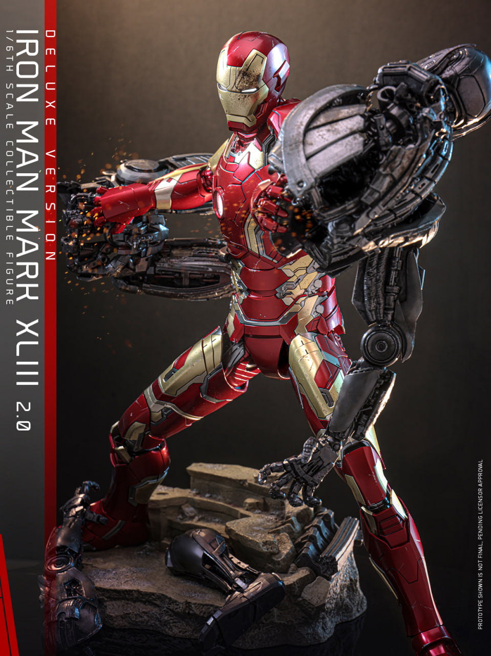 Preorder🔥Hot Toys MMS866D81 Avengers: Age of Ultron 1:6 Iron Man Mark XLIII (2.0) (Deluxe)