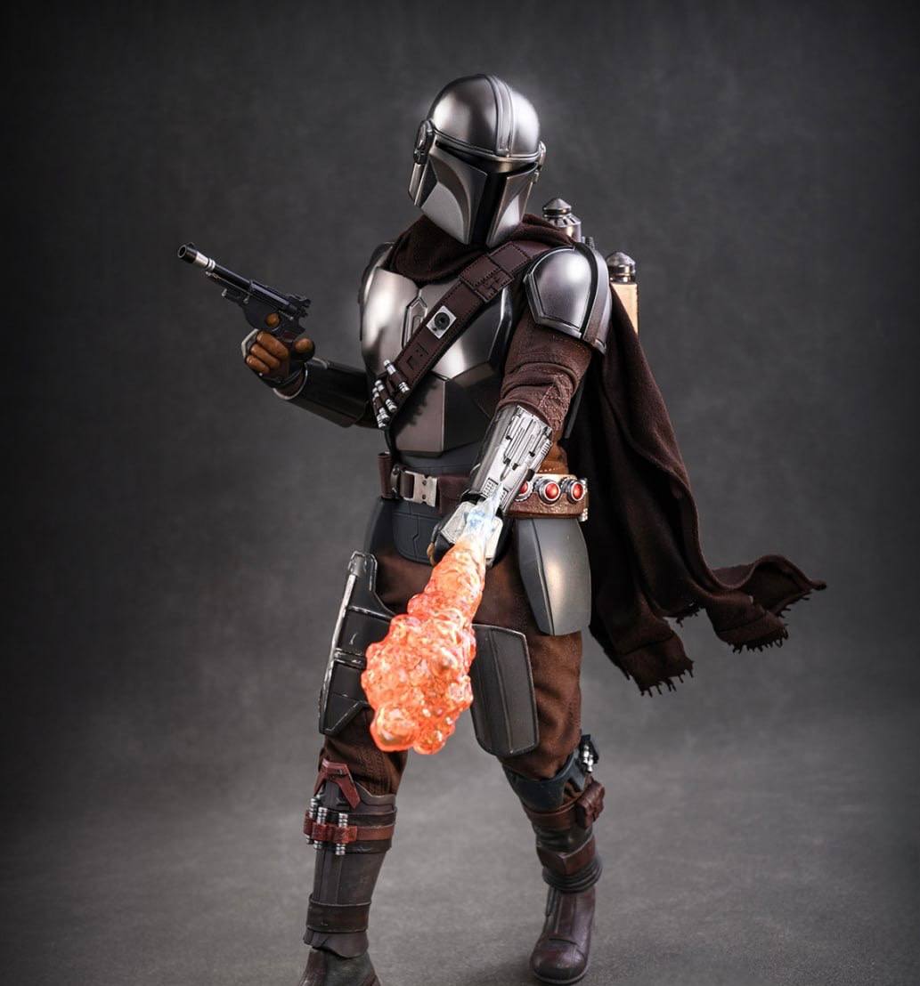 Preorder🔥Hot Toys MMS871 Star Wars: The Mandalorian & Grogu - The Mandalorian and Grogu 1/6th scale Collectible Set