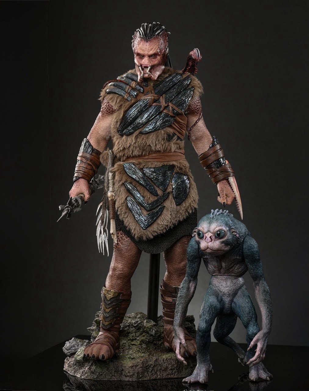 Preorder🔥Hot Toys MMS873 Predator: Badlands Dek (Bone Bison Armor) and Bud 1/6th scale Collectible Set