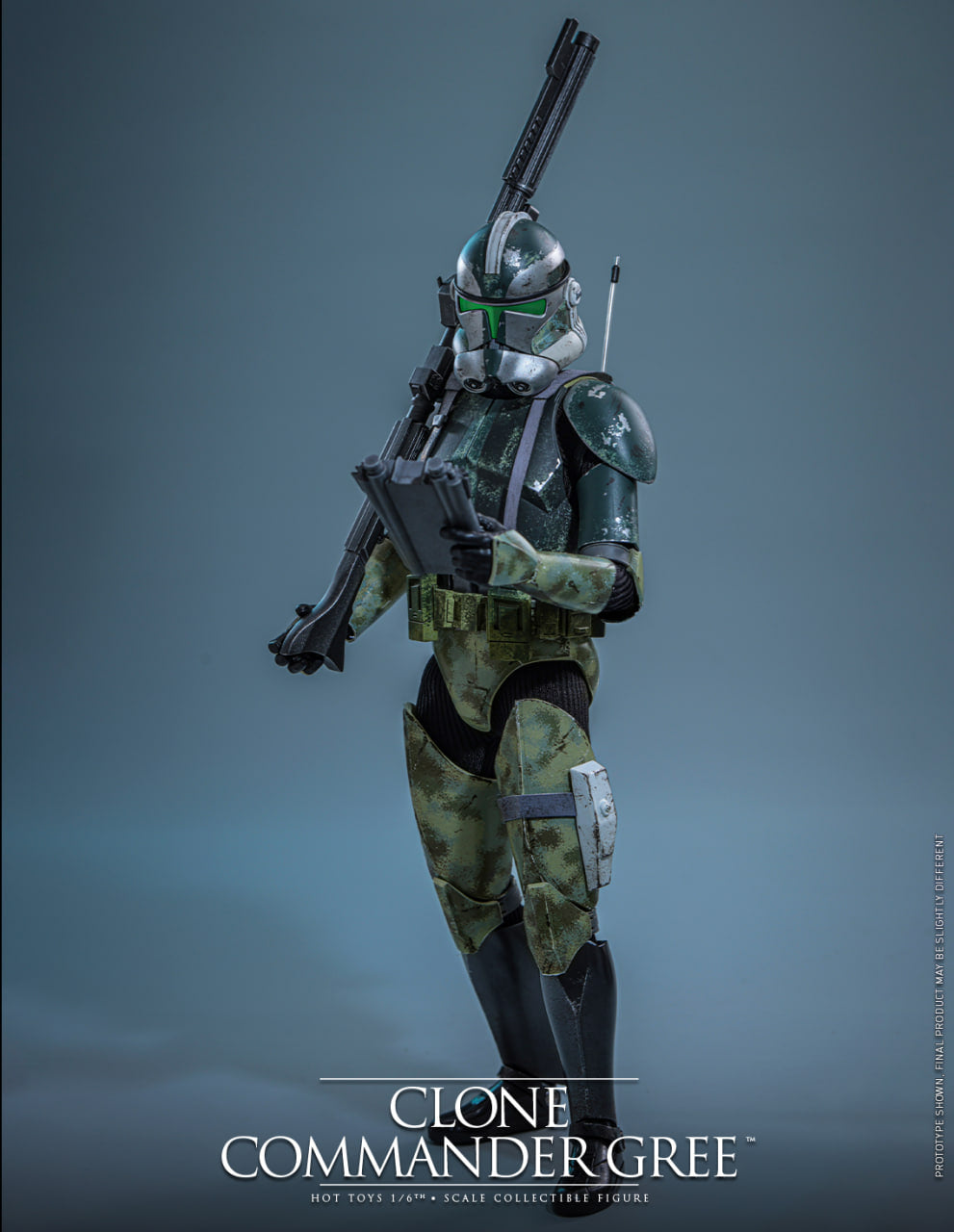 Preorder🔥Hot Toys MMS877 Star Wars: Revenge of the Sith 1/6th scale Clone Commander Gree Collectible Figure