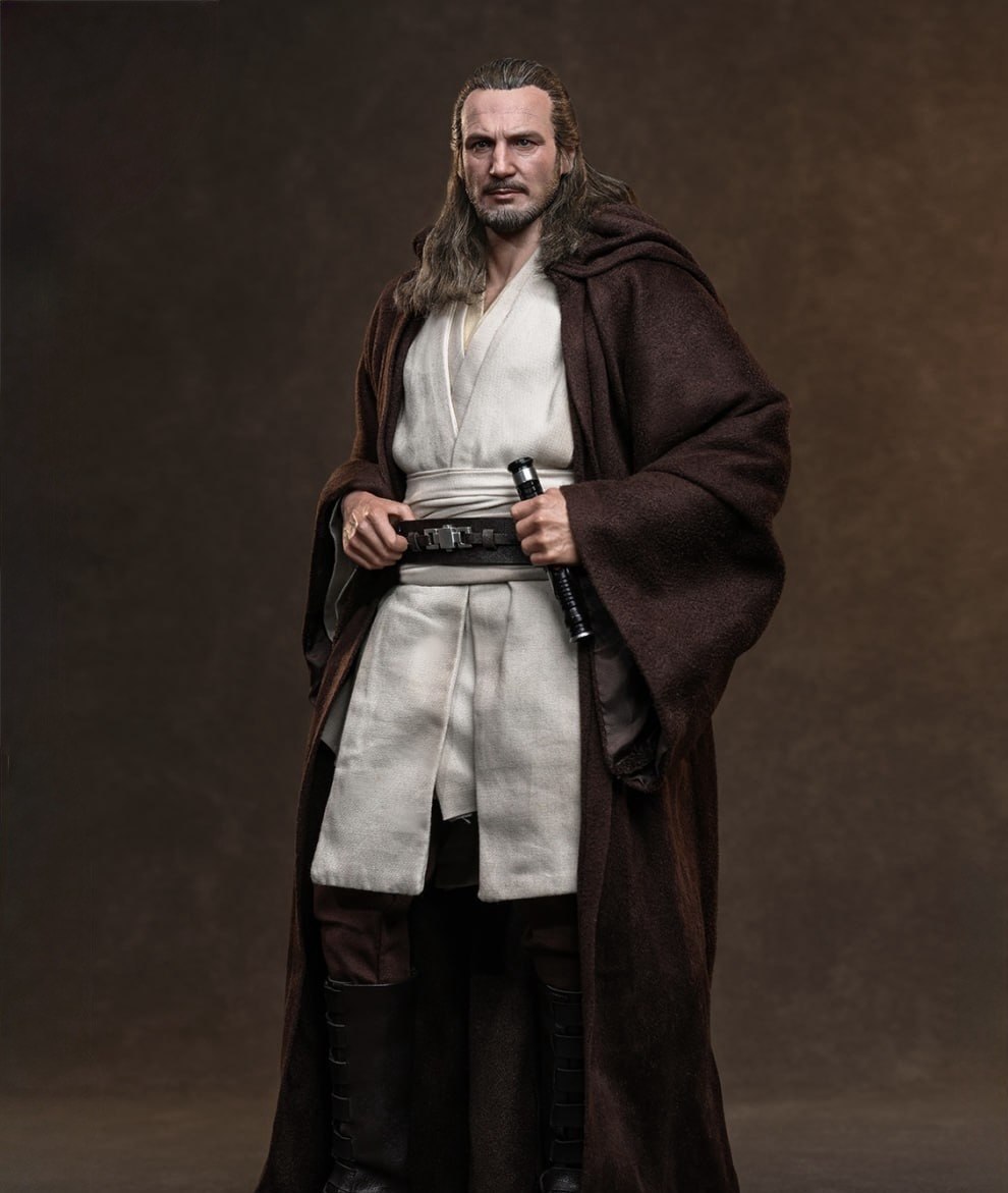 Preorder🔥Hot Toys MMS881AE Star Wars: The Phantom Menace 1/6th scale Qui-Gon Jinn (Artisan Edition) [Hot Toys Exclusive] 】