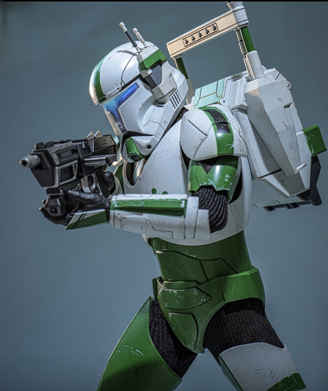 Preorder🔥Hot Toys TMS189  Star Wars: The Clone Wars - 1/6th scale Clone Commando Fixer Collectible Figure [Hot Toys Exclusive]】
