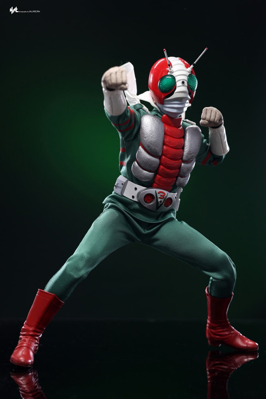 🔥Hot Toys TMS162B Kamen Rider V3 - 1:6 Kamen Rider V3