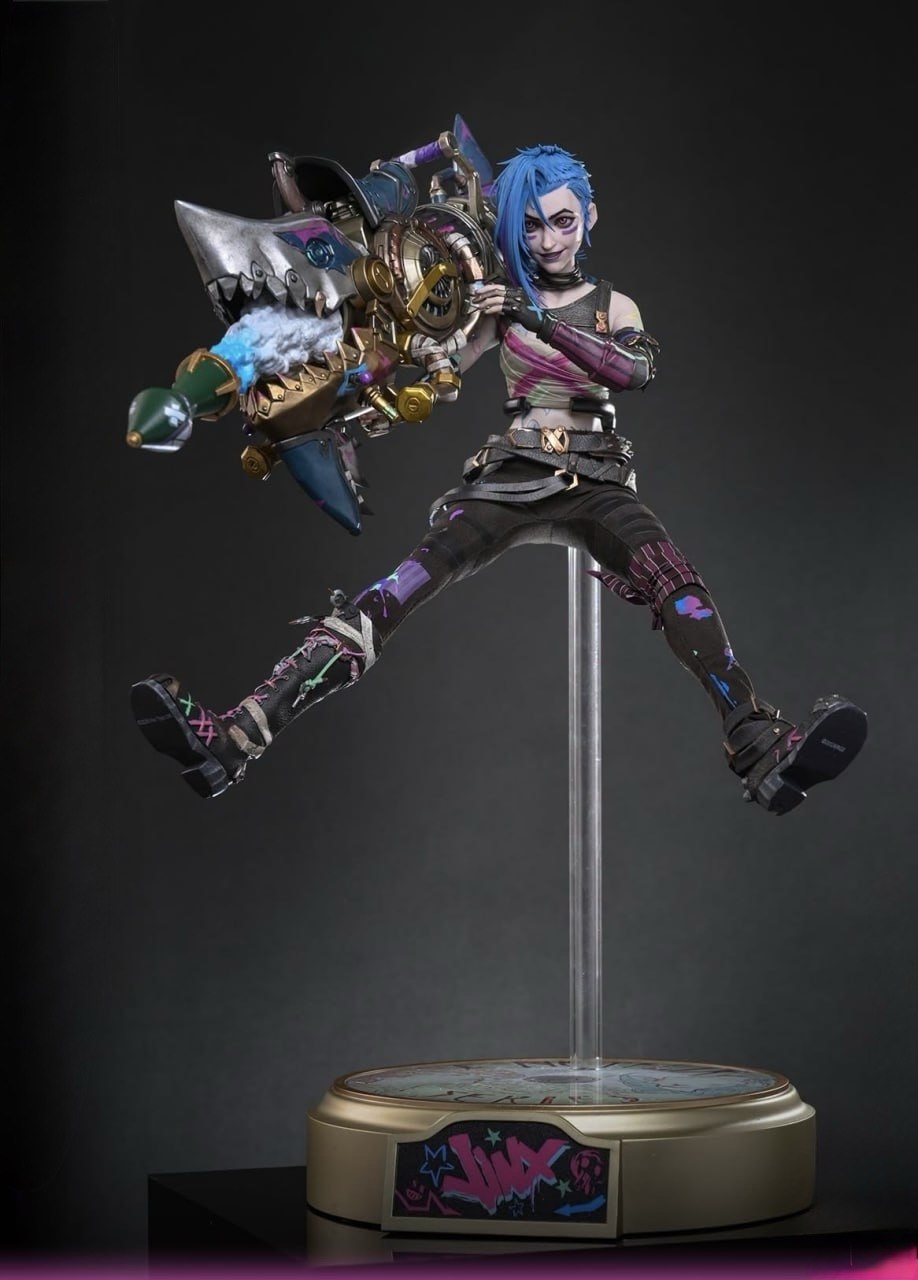 Preorder🔥Hot Toys TMS183 Arcane Fractured Jinx 1/6th scale Collectible Figure