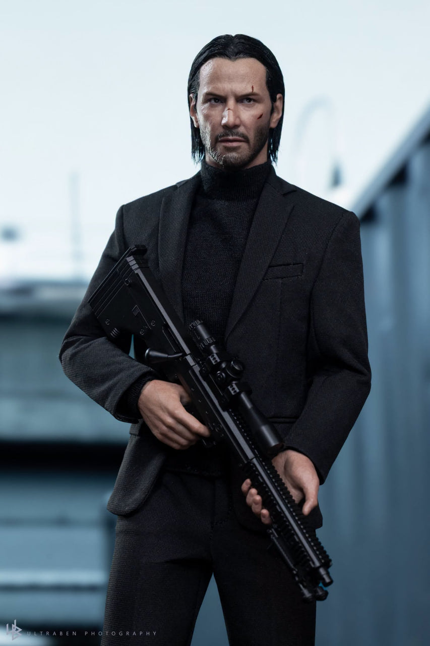 READY🔥Hot Toys MMS833AEB John Wick 1/6th scale John Wick Collectible Figure (Artisan Edition) [Hot Toys Exclusive] (Special Edition)