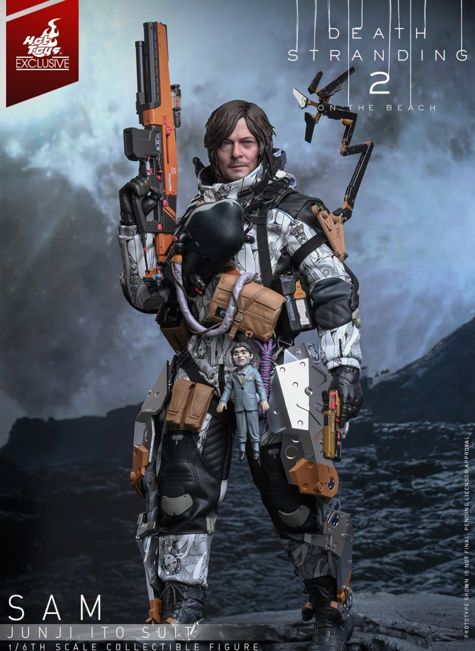 Preorder🔥Hot Toys VGM89 Death Stranding 2: On the Beach Sam (Junji Ito Suit) 1/6th scale Collectible Figure