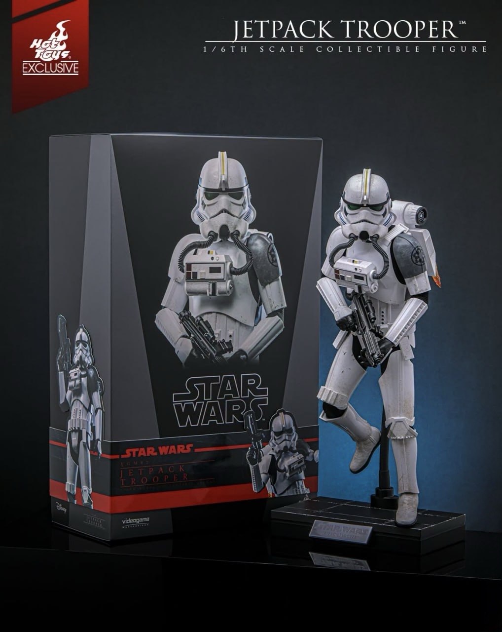 READY🔥Hot Toys VGM82 Star Wars Jedi: Survivor - 1/6th scale Jetpack Trooper Collectible Figure [Hot Toys Exclusive]