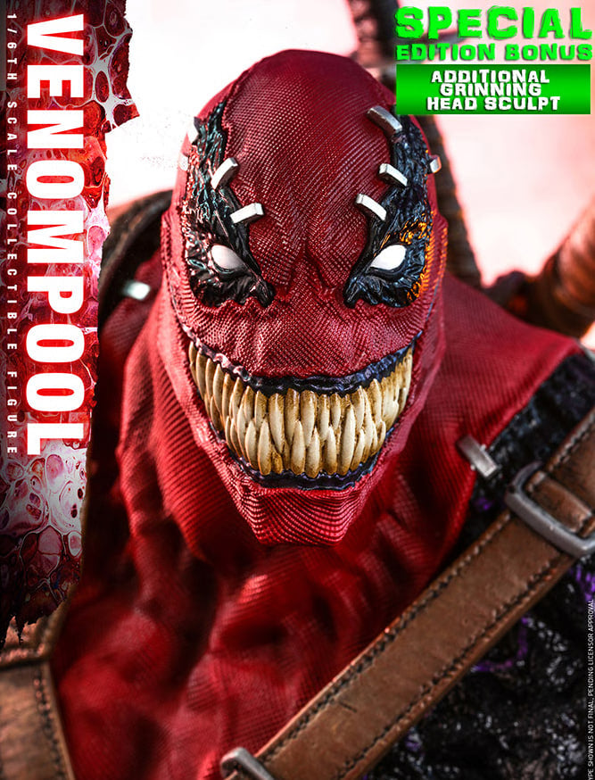 READY🔥Hot Toys VGM35b MARVEL CONTEST OF CHAMPIONS 1/6 VENOMPOOL Special