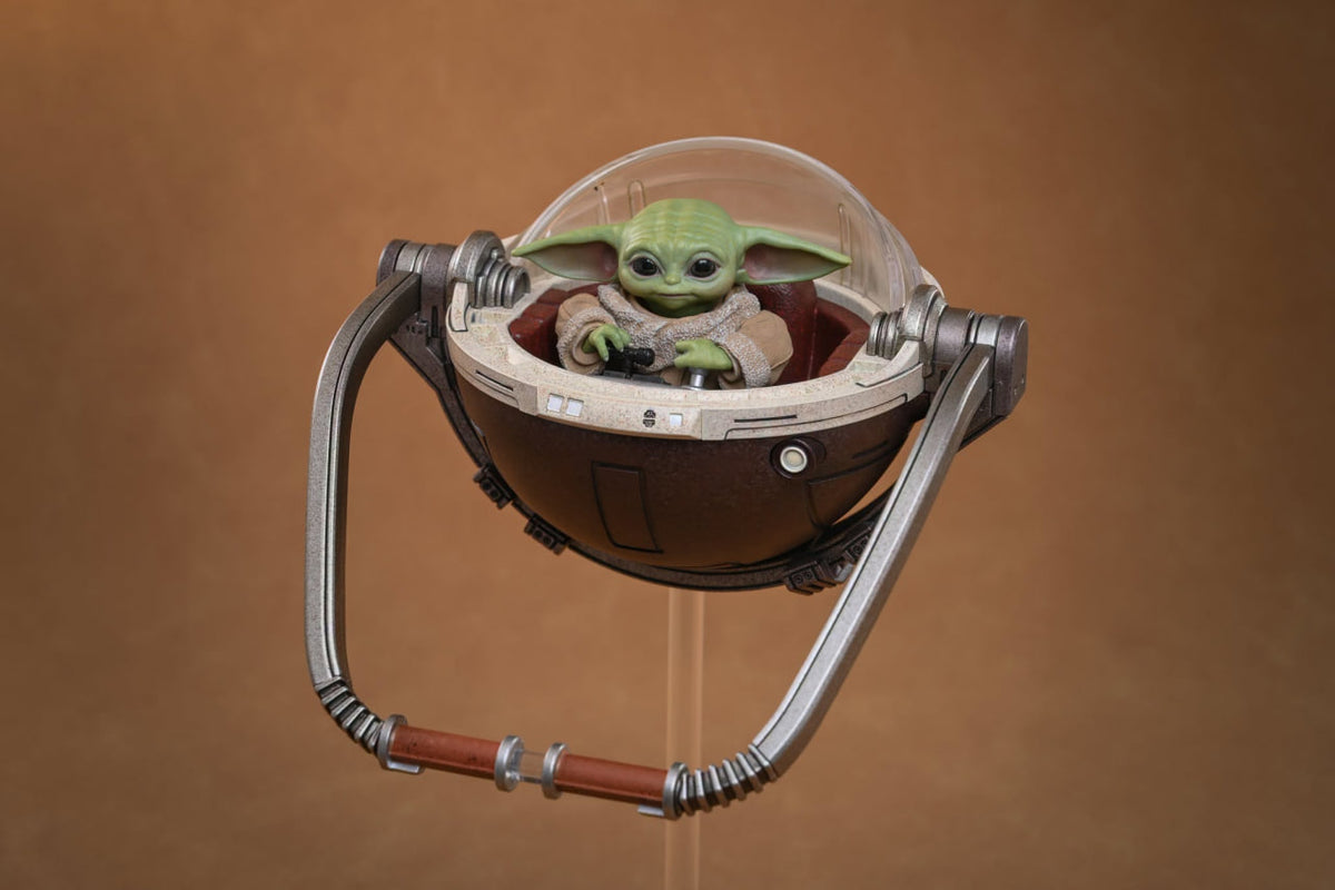 🔥Hot Toys MMS872 Star Wars: The Mandalorian & Grogu - The Mandalorian & Grogu Collectible Set (Deluxe Version)