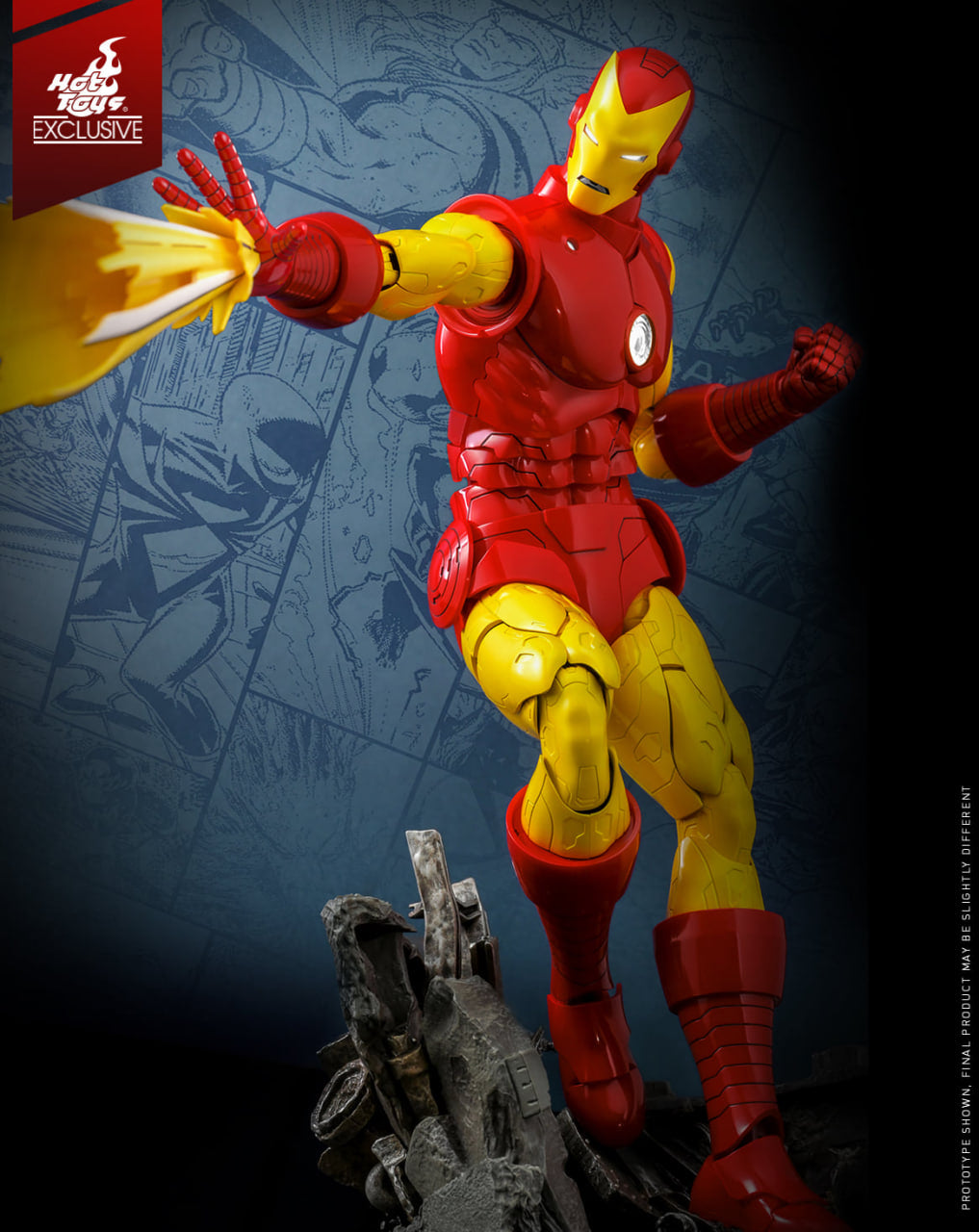READY🔥Hot Toys CMS014D57 MARVEL COMICS 1/6 CLASSIC IRON MAN Regular Edition & Special Edition