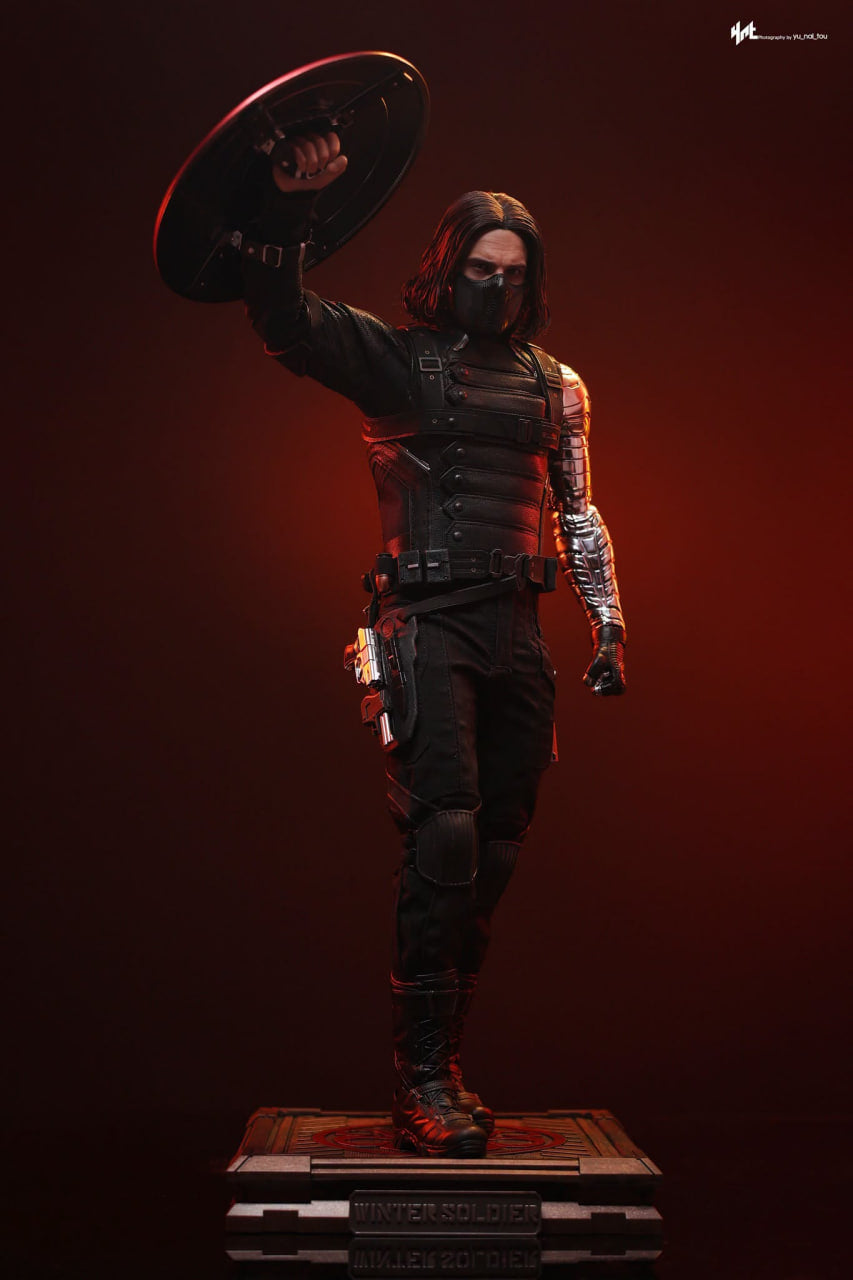 READY🔥Hot Toys MMS790AEB Captain America: The Winter Soldier 1/6 Winter Soldier (Artisan Edition) (Special Edition)