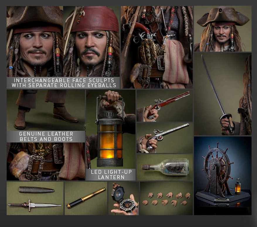 LEGO Pirates Of The Caribbean Black Pearl Set 4184 – 6 Figures, Jack Sparrow, Japan Release