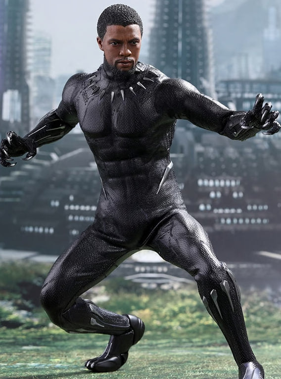 🔥Hot Toys MMS470 BLACK PANTHER 1/6 BLACK PANTHER