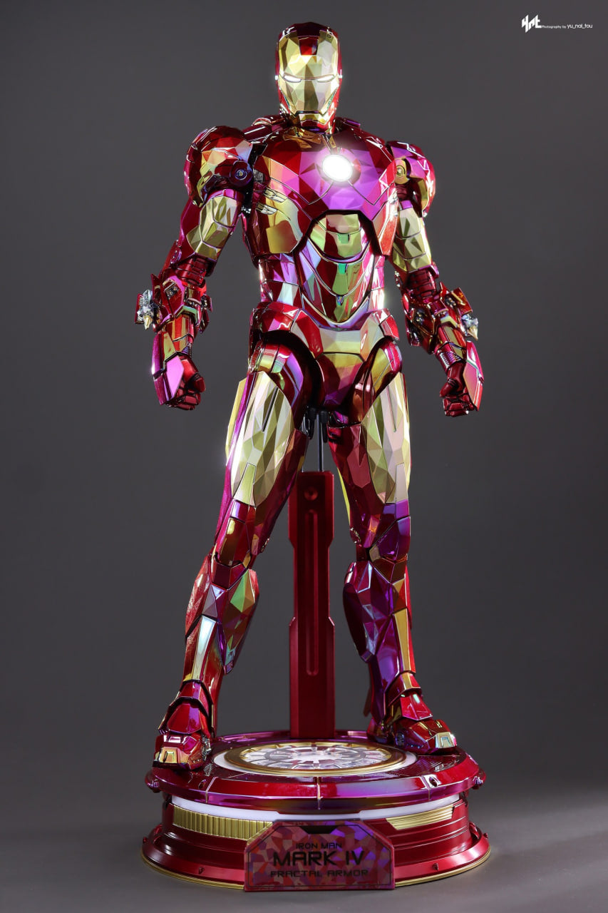 🔥Hot Toys MMS792D70 Iron Man 2: 1/6th scale Iron Man Mark IV (Fractal Armor) Collectible Figure Limited Edition [Hot Toys Exclusive]