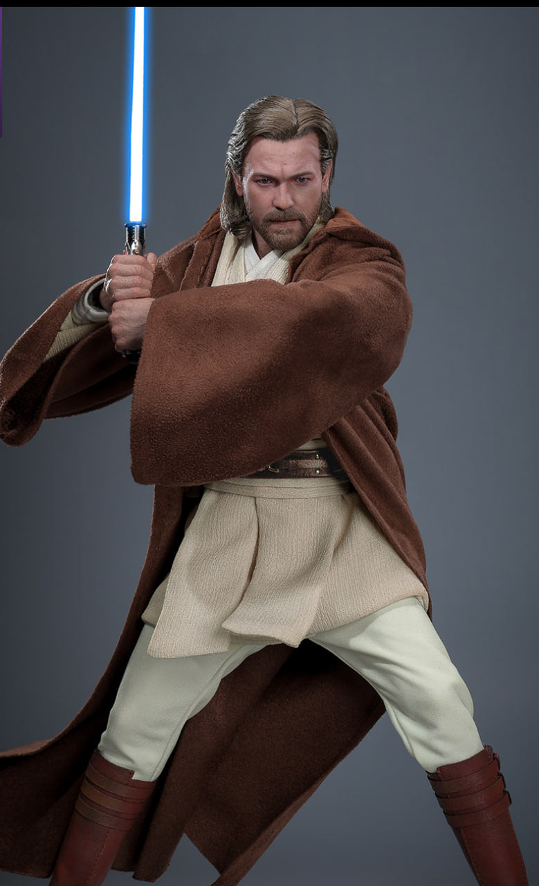 Preorder🔥Hot Toys MMS809AE Star Wars: Attack Of The Clones 1/6th scale Obi-Wan Kenobi Collectible Figure (Artisan Edition) [Hot Toys Exclusive]