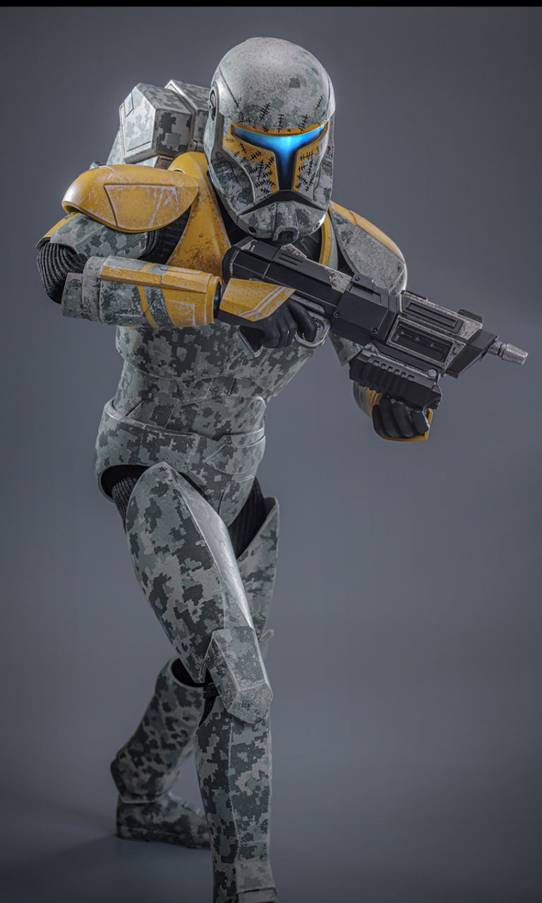 Preorder🔥Hot Toys TMS155 Star Wars The Clone Wars Clone Commando Gregor [Hot Toys Exclusive] 1/6th scale Collectible Figure