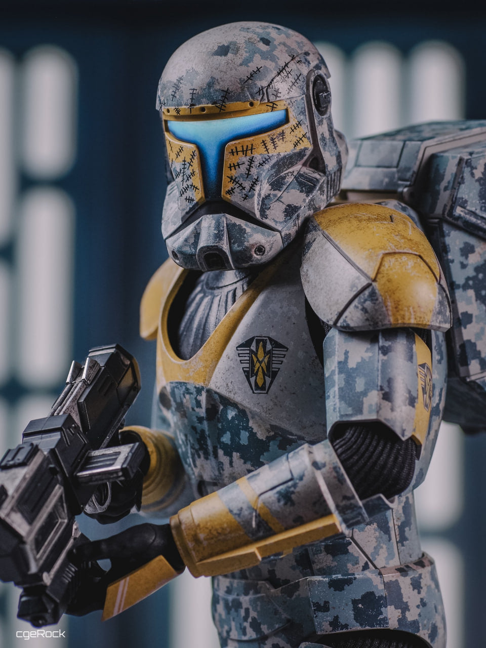 READY🔥Hot Toys TMS155 Star Wars The Clone Wars Clone Commando Gregor [Hot Toys Exclusive] 1/6th scale Collectible Figure