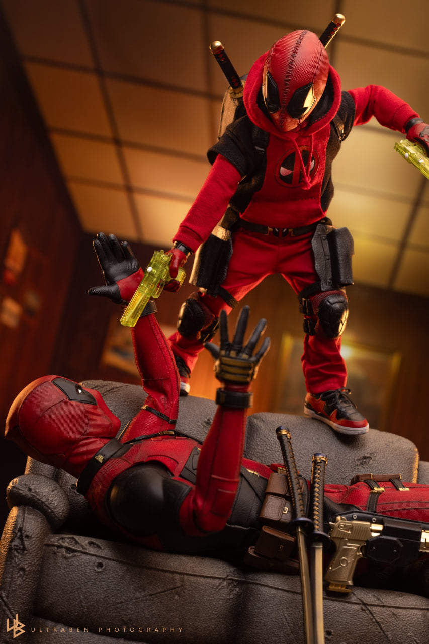 READY🔥Hot Toys MMS763 Deadpool and Wolverine Kidpool 1/6 Scale Collectible Figure