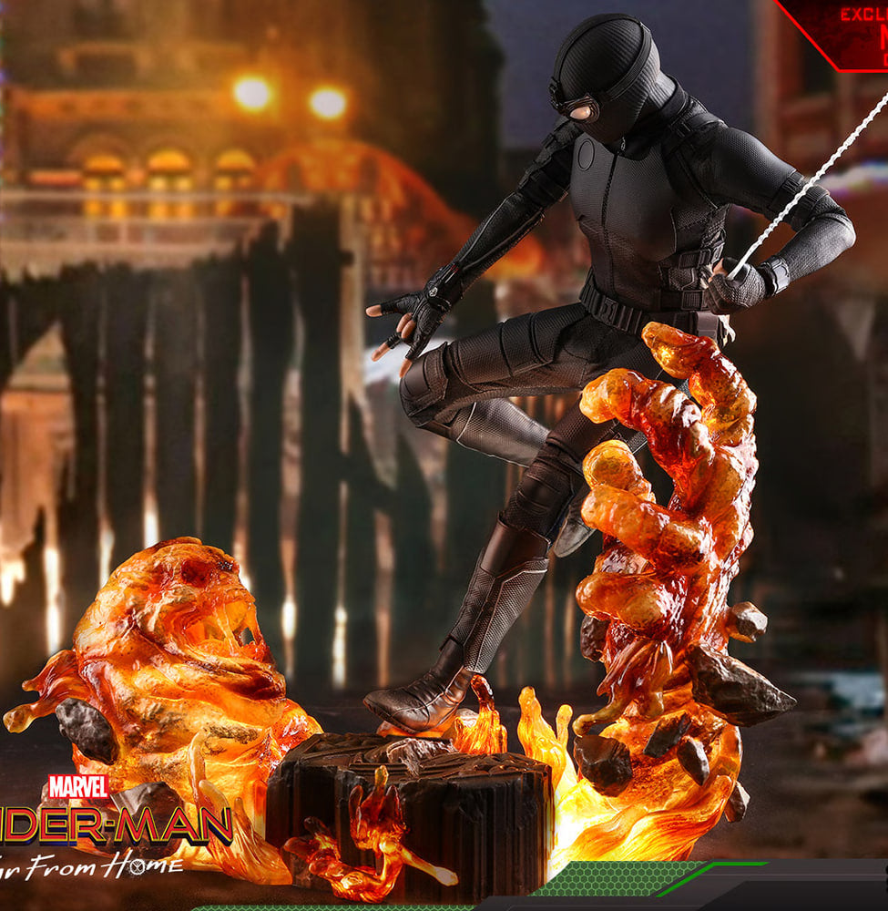 🔥Hot Toys MMS541 SPIDER-MAN FAR FROM HOME 1/6 SPIDER-MAN STEALTH SUIT DELUXE VER