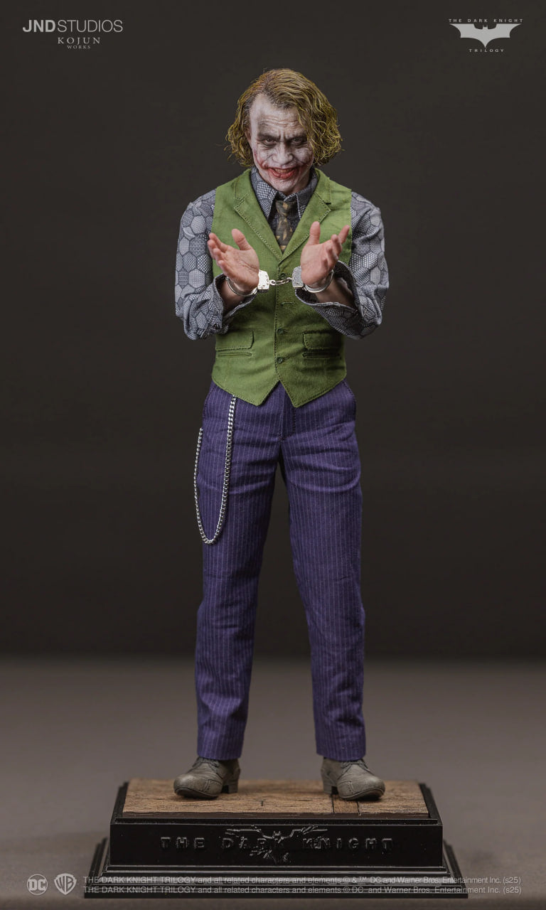 READY🔥JND Studios The Dark Knight - Joker (Type C) 1/6 Scale Hyperreal Figure - Kojun Works