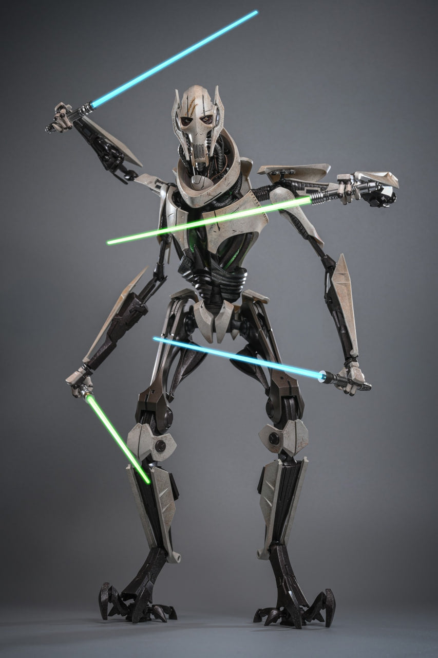 🔥Hot Toys MMS760D67B Star Wars Episode III Revenge of the Sith General Grievous 1/6 Scale Collectible Figure Special Edition