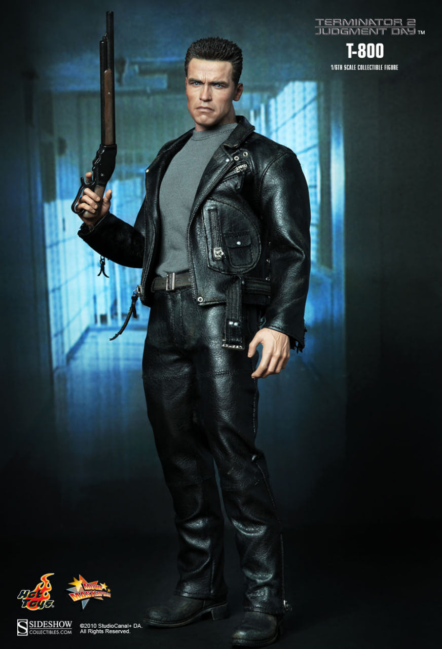 🔥Hot Toys MMS117 TERMINATOR 2: JUDGMENT DAY 1/6 T800 T-800