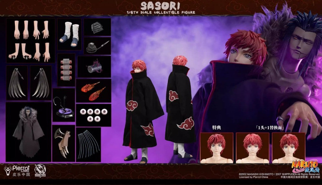READY🔥Rocket Toys ROC010 1/6 Scale Ninja Sasori Collectible Figure
