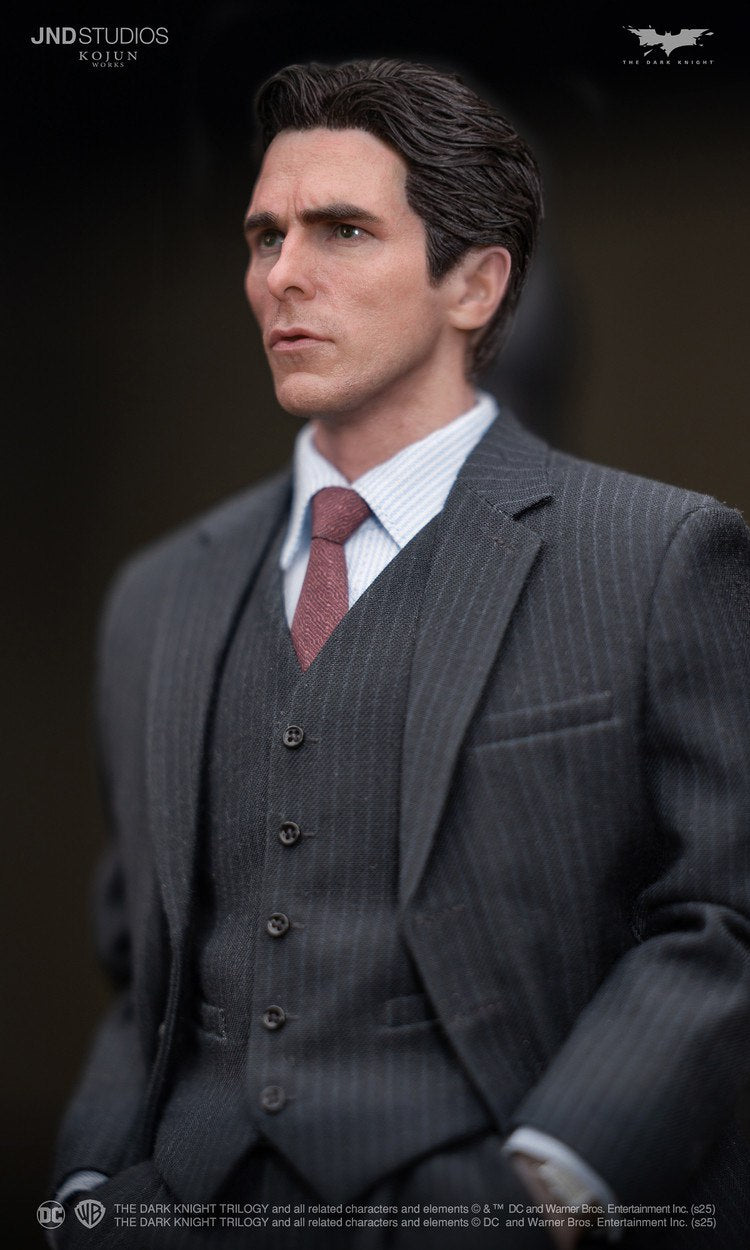READY🔥JND Studios - 1:6 Bruce Wayne of The Dark Knight Trilogy 1:6 C-Type (Rooted Hair Updated)