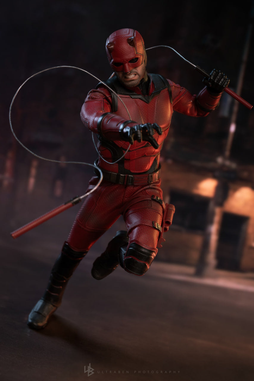 READY🔥Hot Toys TMS154 Daredevil: Born Again 1/6th Scale Daredevil Collectible Figure