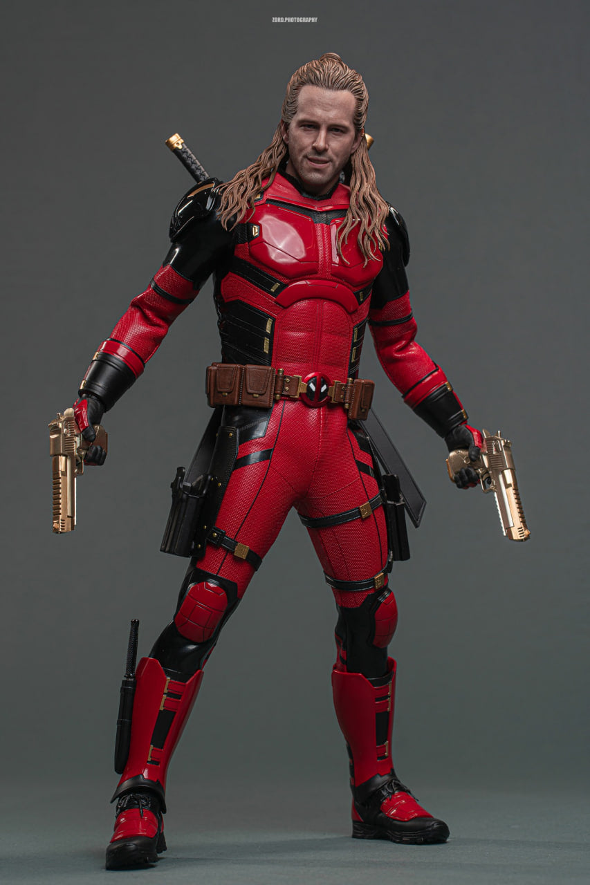 READY🔥Hot Toys MMS788 Deadpool & Wolverine Nicepool 1/6th Scale Collectible Figure